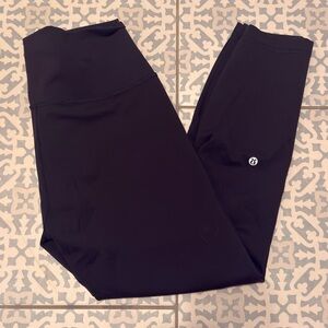 Lululemon Wunder Under black leggings